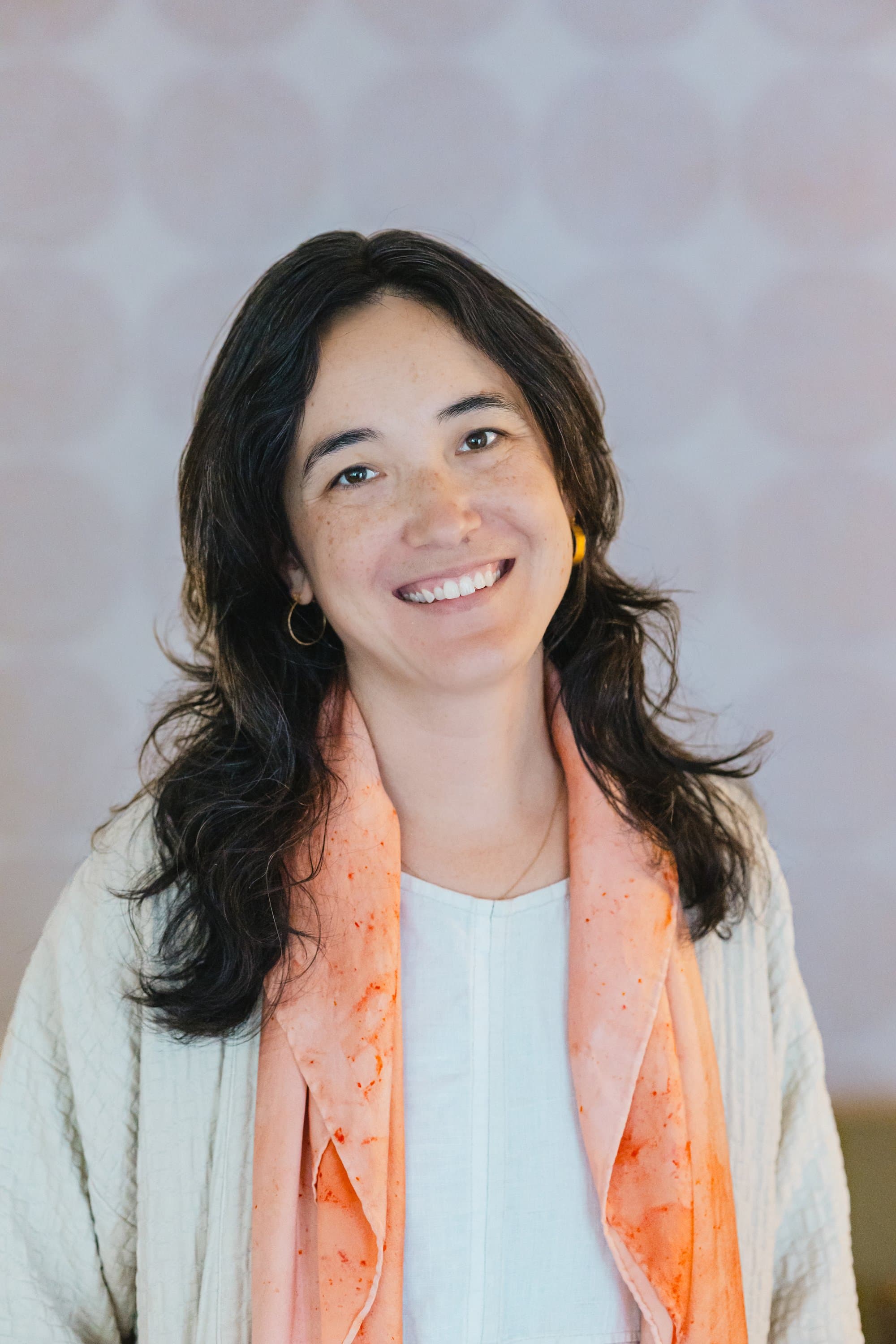 Portrait of Lauren Kaneko-Jones, acupuncturist and clinical director of Mitchell Family Acupuncture in Berkeley.